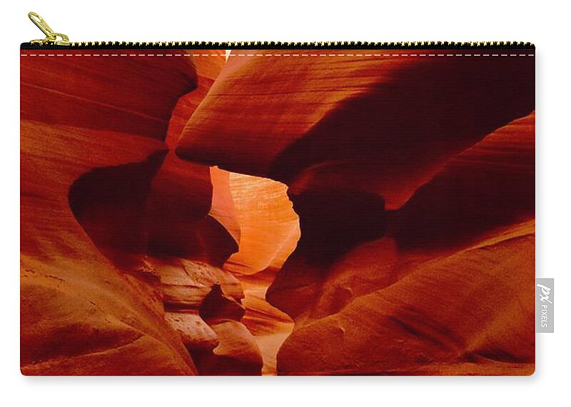 Lower Zip Pouch featuring the photograph The Shark-Lower Antelope by Bnte Creations