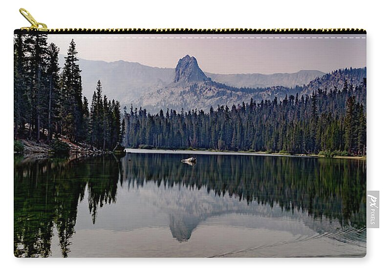 Mammoth Lakes Zip Pouch featuring the photograph Mammoth Lakes Basin 3 by Cindy Robinson