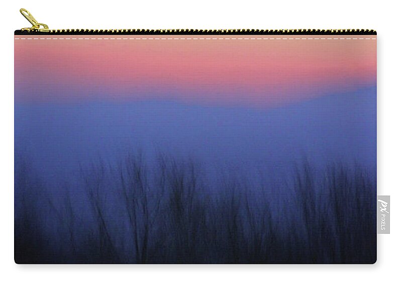 Sunset Zip Pouch featuring the photograph Massanutten Sunset by Carolyn Stagger Cokley