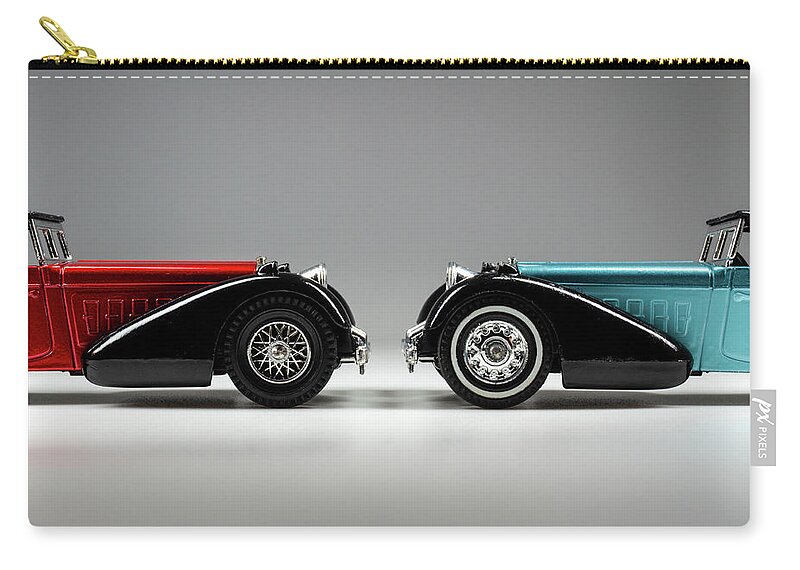 Hispano Suiza Carry-all Pouch featuring the photograph Matchbox Models of Yesteryear Y-17 Hispano Suiza 1938 by Viktor Wallon-Hars