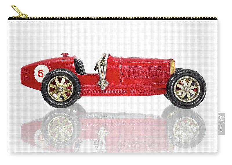 Bugatti Type 35 Carry-all Pouch featuring the photograph Matchbox Models of Yesteryear Y-6 Bugatti Type 35 1926 by Viktor Wallon-Hars