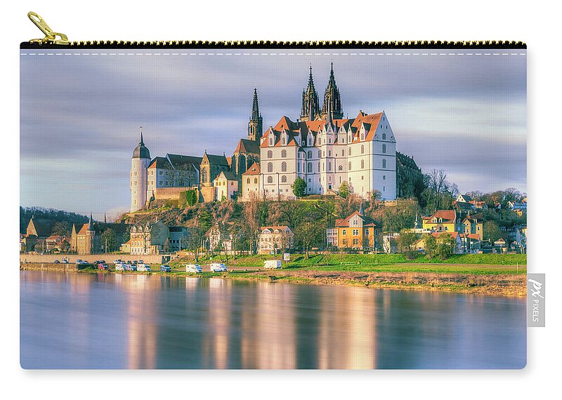 Meissen Zip Pouch featuring the photograph Meissen - Germany by Joana Kruse
