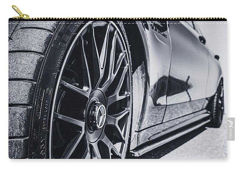 Black&white Carry-all Pouch featuring the photograph Mercedes AMG Car by MPhotographer