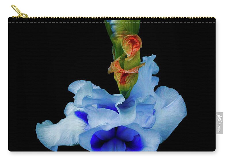 Julia Cameron Awards Carry-all Pouch featuring the photograph Merciful Laughter Intervened by Cynthia Dickinson