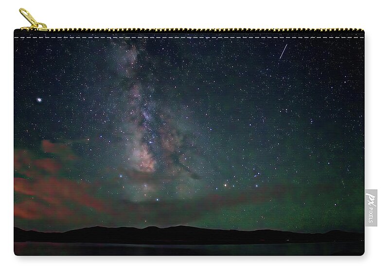 Milky Way Carry-all Pouch featuring the photograph Milky Way Over South Park by Bob Falcone