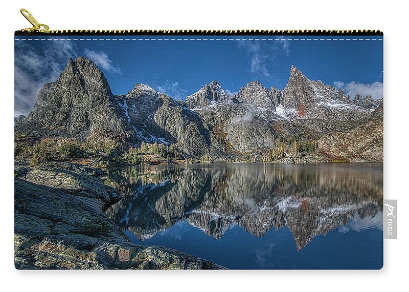 Landscape Carry-all Pouch featuring the photograph Minaret Lake by Romeo Victor