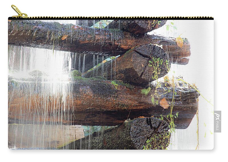 Art Prints Zip Pouch featuring the photograph Mingus Mill Sunrise by Nunweiler Photography