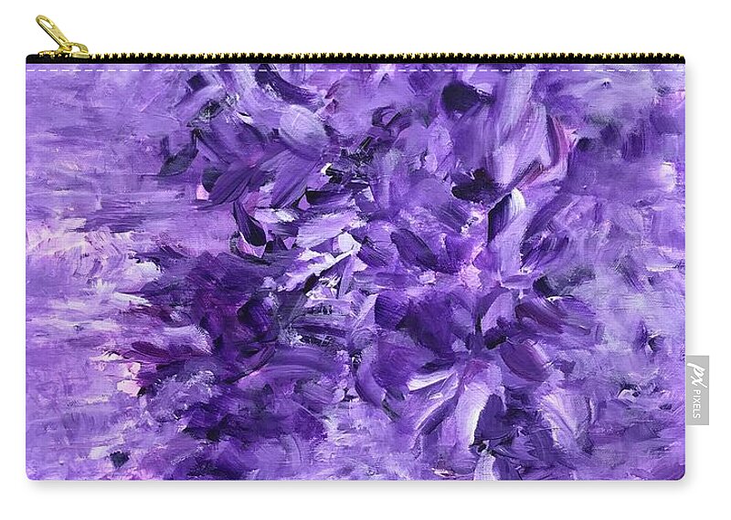 Mirage Carry-all Pouch featuring the painting Mirage # 6 by Milly Tseng