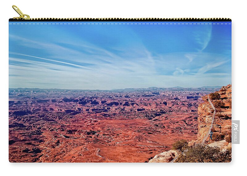 Moab Utah Carry-all Pouch featuring the photograph Moab by Cathy Anderson