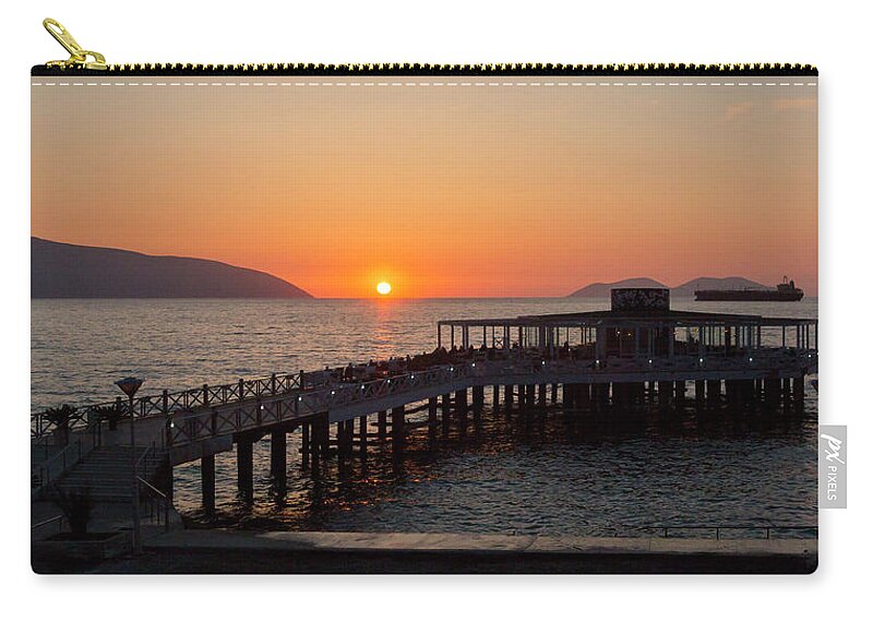 Art Prints Zip Pouch featuring the photograph Moli Naftes by Ari Rex