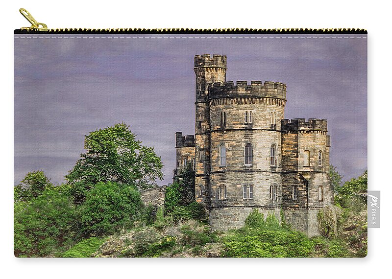 Scotland Zip Pouch featuring the photograph Moods of Scotland by Marcy Wielfaert