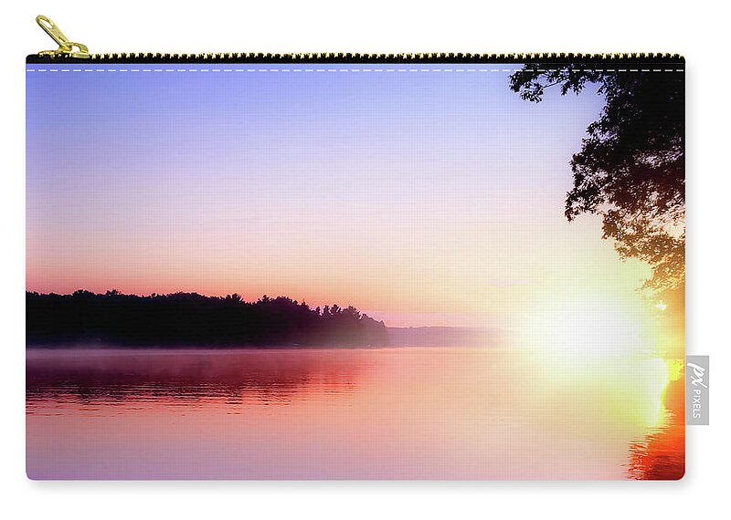 Photograph Zip Pouch featuring the photograph Morning Sun by Reynaldo Williams