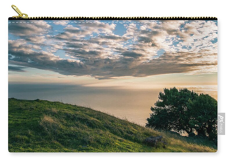 California Carry-all Pouch featuring the photograph Mount Tamalpais Sunset by Gary Geddes
