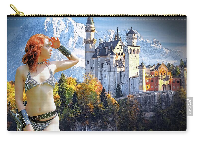 Amazon Carry-all Pouch featuring the photograph Mountain Amazon by Jon Volden