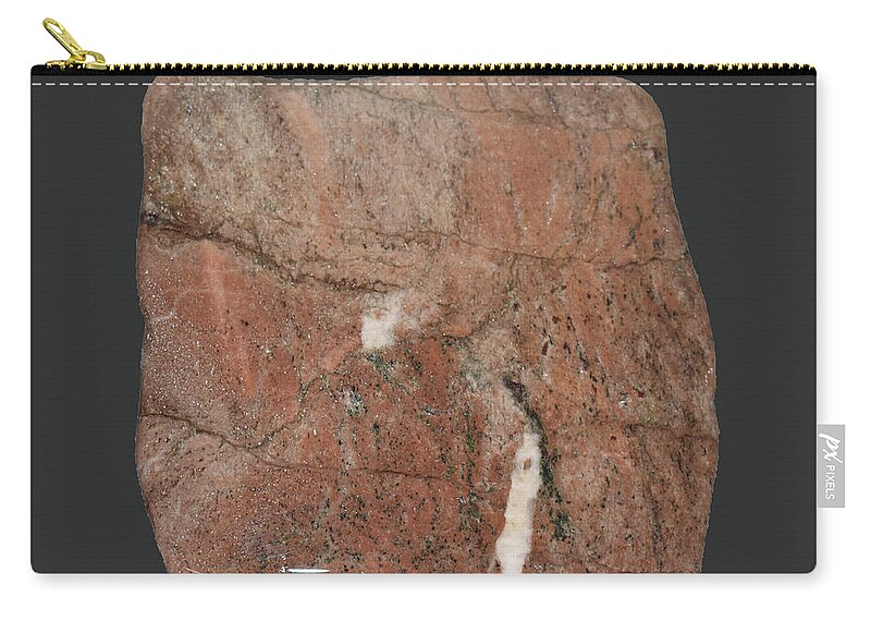 Art In A Rock Zip Pouch featuring the photograph Mr1035 by Art in a Rock
