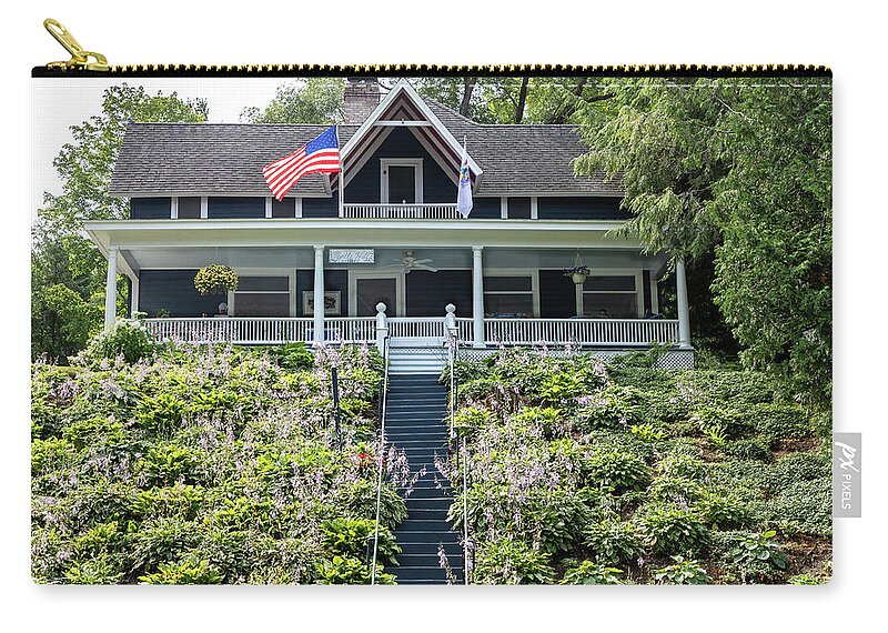 Bay View Zip Pouch featuring the photograph Myrtle Hill by Robert Carter