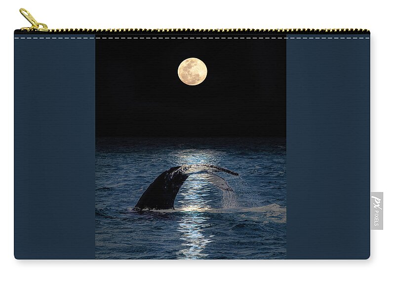 2/18 Zip Pouch featuring the photograph Mystical Moments by Louise Lindsay