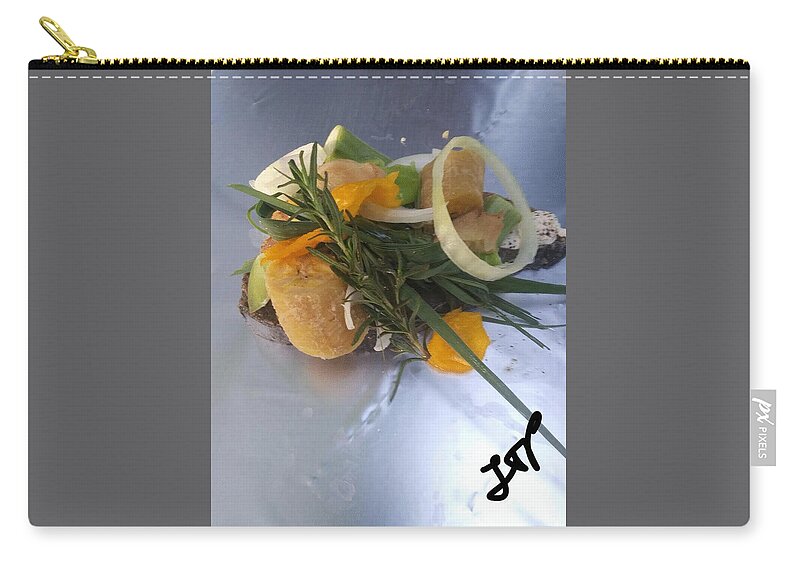 Natural Zip Pouch featuring the photograph Natural Food Fetish by Esoteric Gardens KN