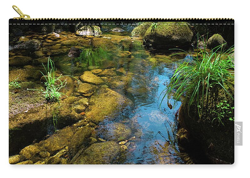 Sao Pedro Do Sul Zip Pouch featuring the photograph Nature of Carvalhais by Angelo DeVal
