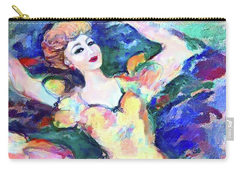Figurative Art Carry-all Pouch featuring the digital art New Dancing Shoes 02 by Stacey Mayer
