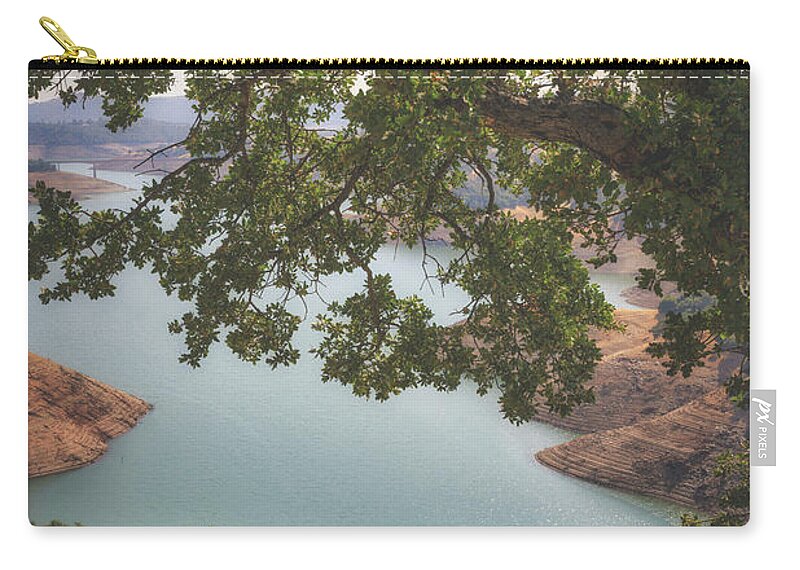 County Zip Pouch featuring the photograph New Melons Lake Stanislaus River Sierra Nevada by Abigail Diane Photography