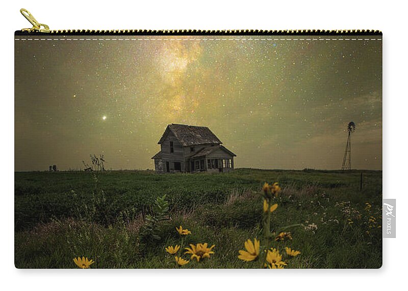 Great Rift Zip Pouch featuring the photograph Nothing's Gonna Change My World by Aaron J Groen