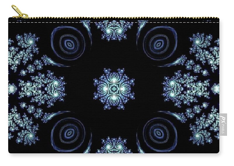 November Zip Pouch featuring the digital art November Night by Designs By L