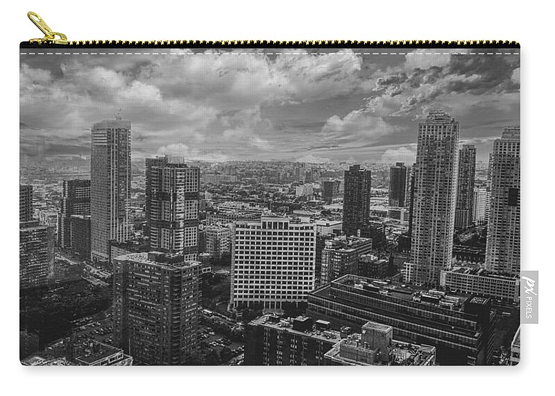 New York City Zip Pouch featuring the photograph NY City Sky Line by Montez Kerr