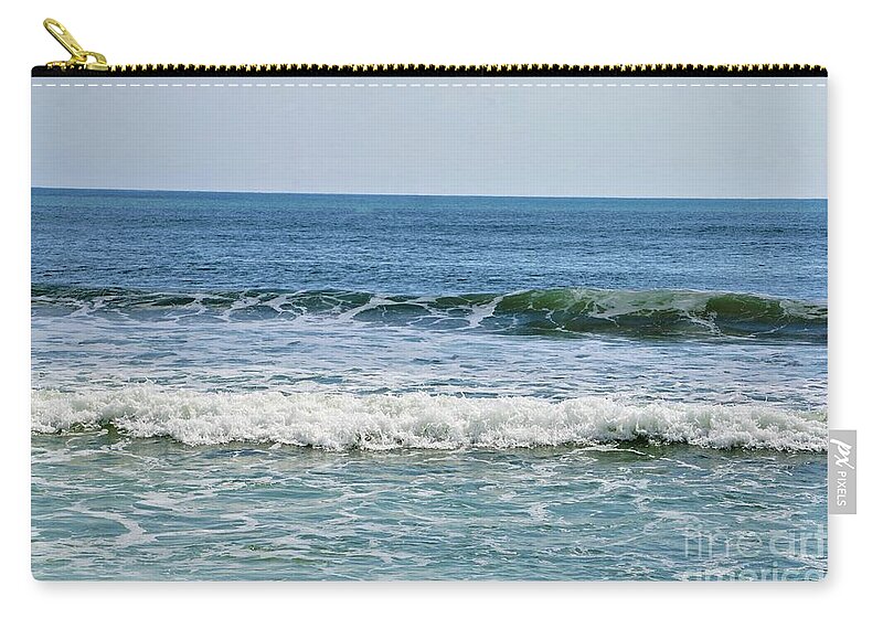Ocean Zip Pouch featuring the photograph Oceanside by Jimmy Clark