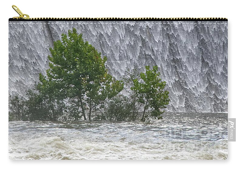 Ocoee Dam Carry-all Pouch featuring the photograph Ocoee Dam by Phil Perkins