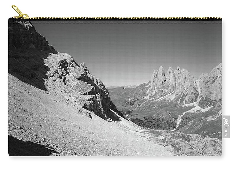Italy Zip Pouch featuring the photograph Odle #4 by Alberto Zanoni