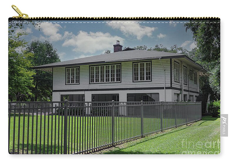 Officers Quarters Carry-all Pouch featuring the photograph Officers Quarters - North Charleston Navy Base by Dale Powell