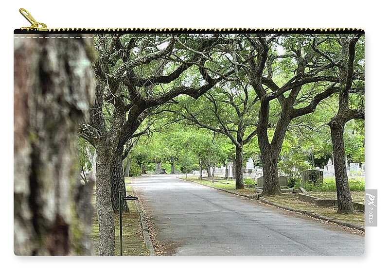 Photography Zip Pouch featuring the photograph Old Quaker Cemetery by Matthew Seufer