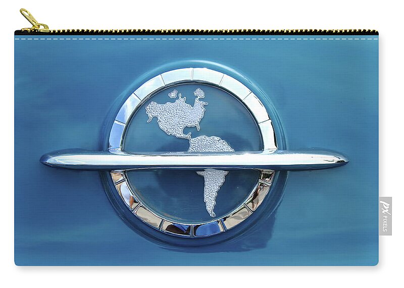 Oldsmobile Zip Pouch featuring the photograph Oldsmobile World by Lens Art Photography By Larry Trager