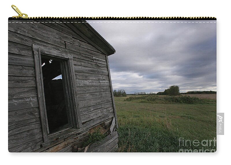 Range Zip Pouch featuring the photograph On the Range by Mary Mikawoz