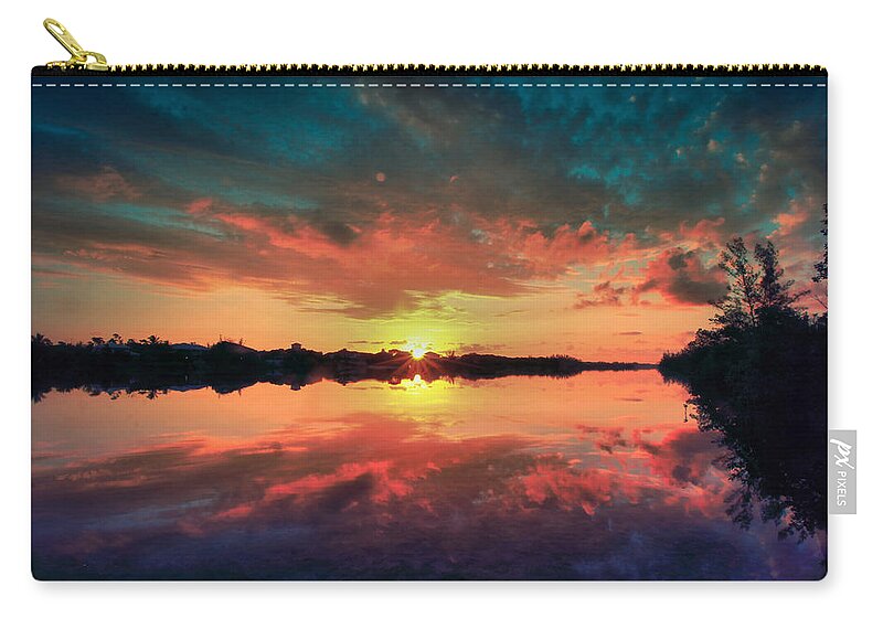 Sunrise Zip Pouch featuring the photograph One Fine Morning by Montez Kerr