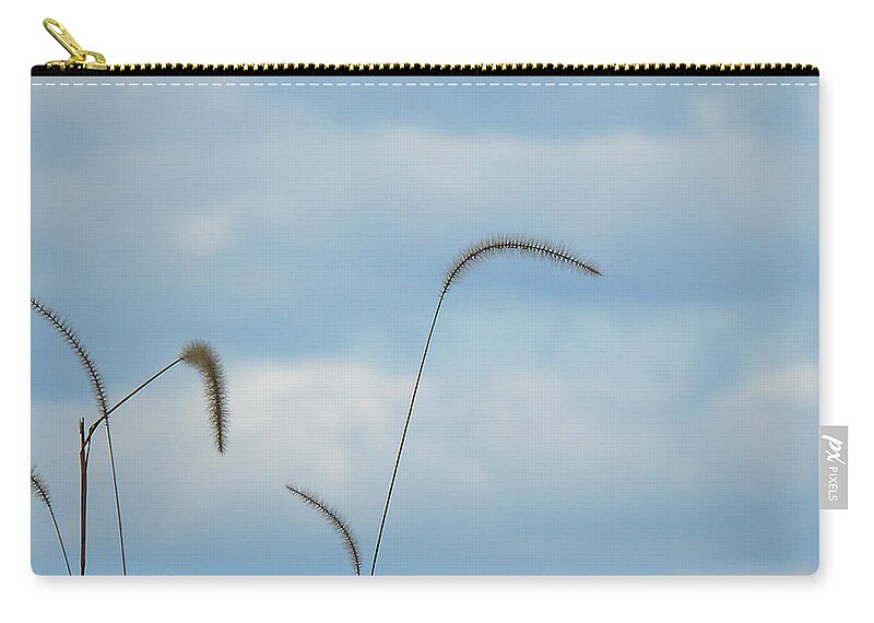 Clouds Zip Pouch featuring the photograph Open Spaces by Wild Thing