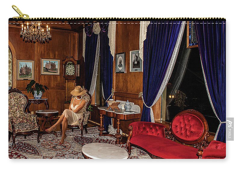 Rich Zip Pouch featuring the photograph Opulent by Jim Hatch
