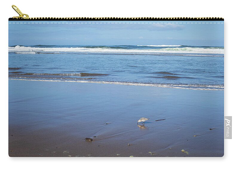 Oregon Zip Pouch featuring the photograph Oregon Coast Study no. 3092 by Jonathan Babon