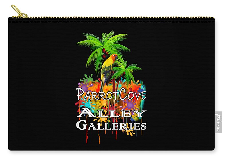 Parrot Carry-all Pouch featuring the photograph Parrot Cove PNG by Debra and Dave Vanderlaan