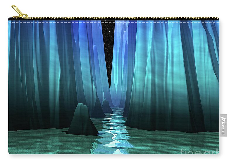 Landscape Zip Pouch featuring the photograph Passage to the Stars by Phil Perkins