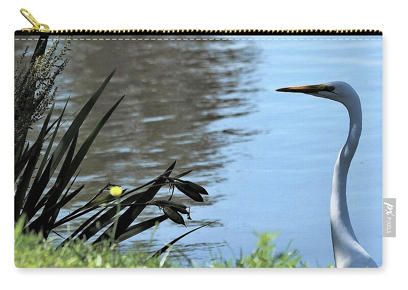White Carry-all Pouch featuring the photograph Patience 5 by C Winslow Shafer