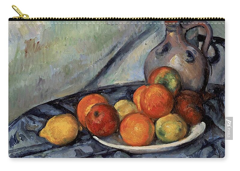 Nocturnal Zip Pouch featuring the painting Paul C by MotionAge Designs