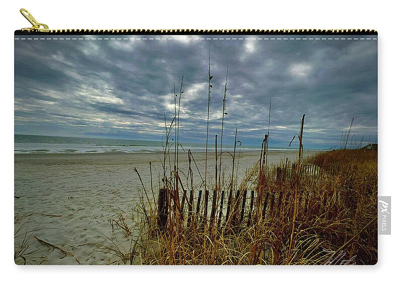 Pawley's Island Zip Pouch featuring the photograph Pawley's Island by Meta Gatschenberger