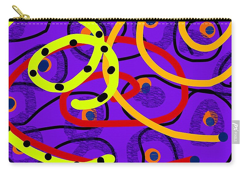 Dan Mears Carry-all Pouch featuring the digital art Peaceful Passion In memory of Dan Mears by Susan Fielder