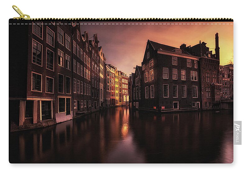 Holland Zip Pouch featuring the photograph Perception of the mind by Jorge Maia