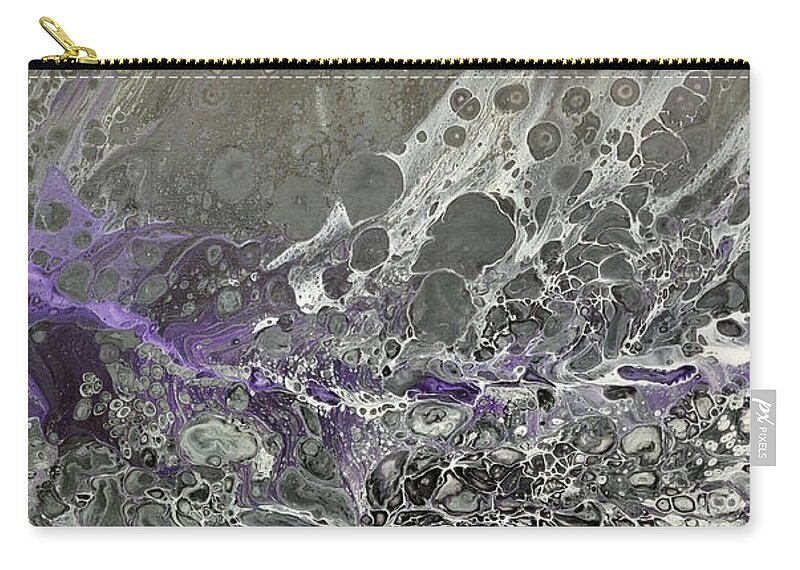  Zip Pouch featuring the painting Perditas by Embrace The Matrix