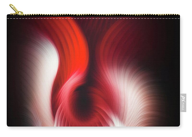 Abstract Zip Pouch featuring the photograph Pixels Trinity 177 by Philippe Sainte-Laudy