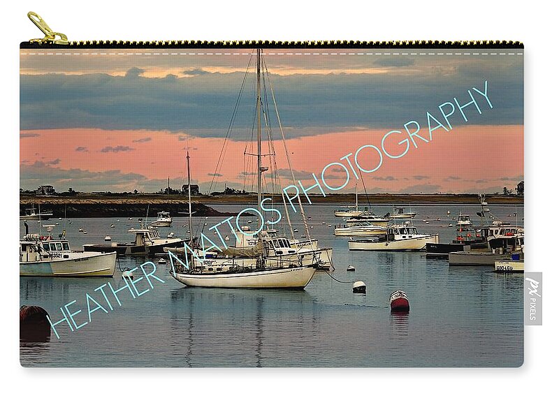 Plymouth Carry-all Pouch featuring the photograph Plymouth Harbor - Summertime by Heather M Photography