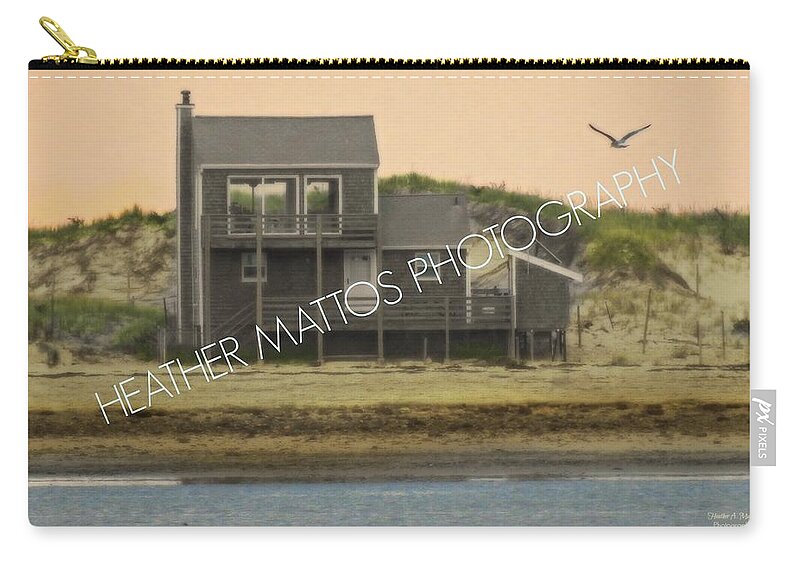 Plymouth Carry-all Pouch featuring the photograph Plymouth Summer House by Heather M Photography
